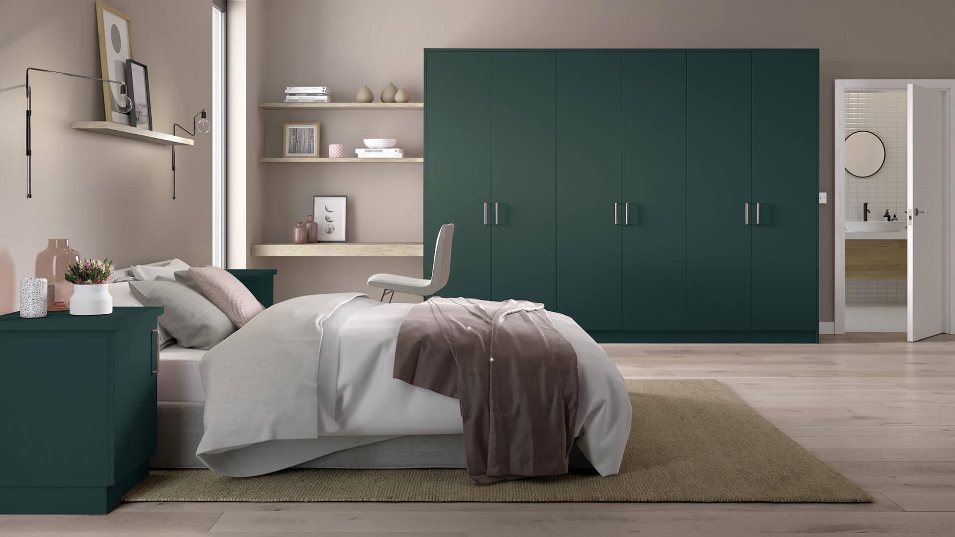 Modern fitted on sale bedroom furniture